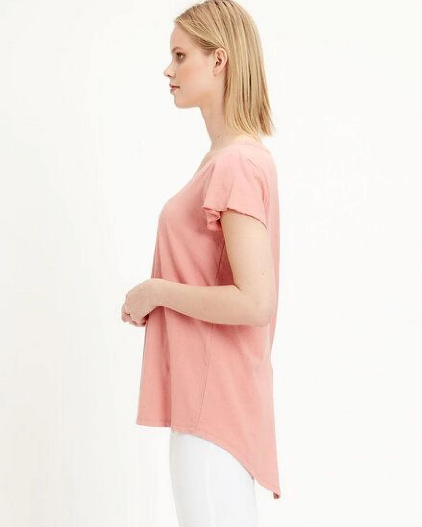 ORGANICATION T-Shirt aus Leinen Bio-Baumwolle Mix – Ansicht 4