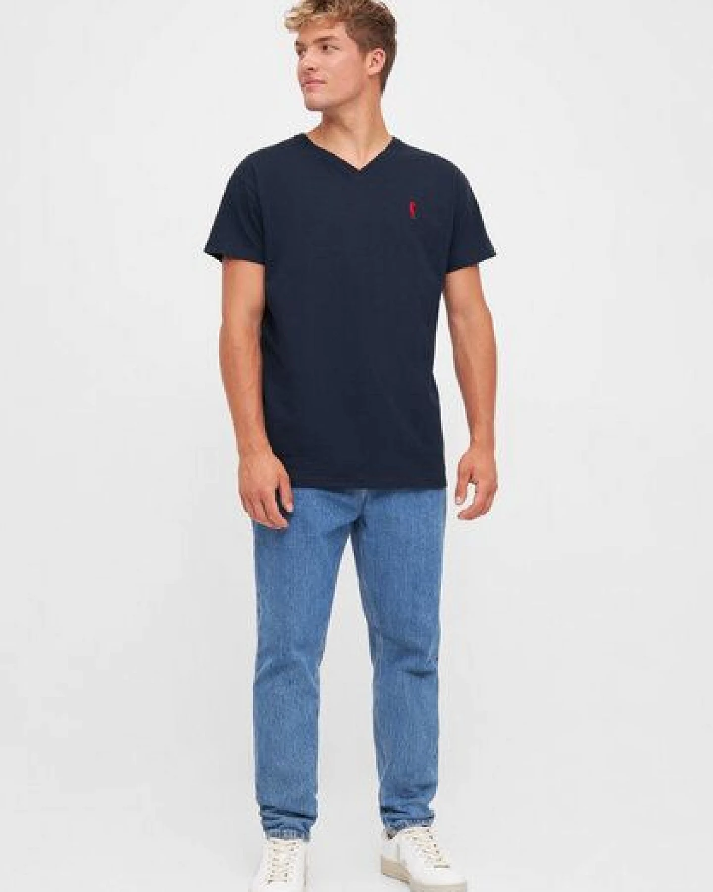 derbe Kurzarm T-shirt Print „Basic Kippes“ – Ansicht 3