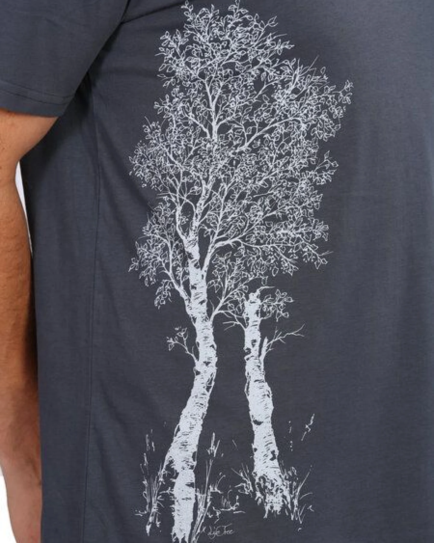 Life-Tree Organic Fairwear Shirt Men Birke – Ansicht 4