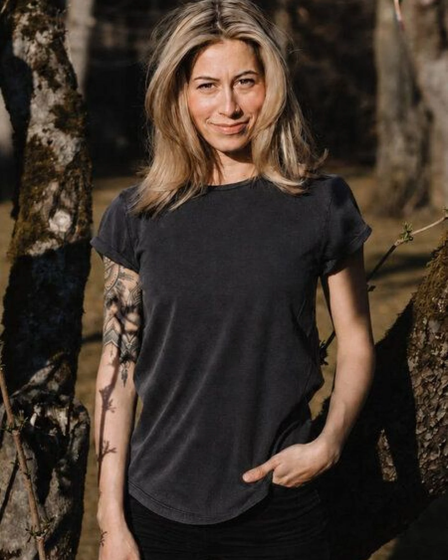 Life-Tree Organic Fairwear Shirt Women Basic – Ansicht 4
