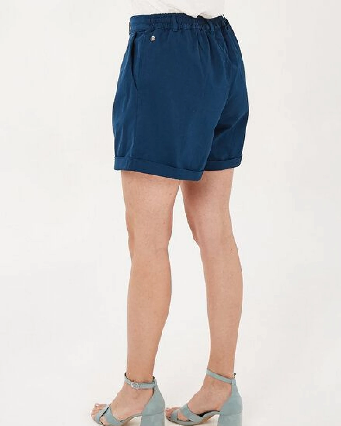 ORGANICATION Shorts aus Bio-Baumwolle-Elasthan-Mix – Ansicht 4