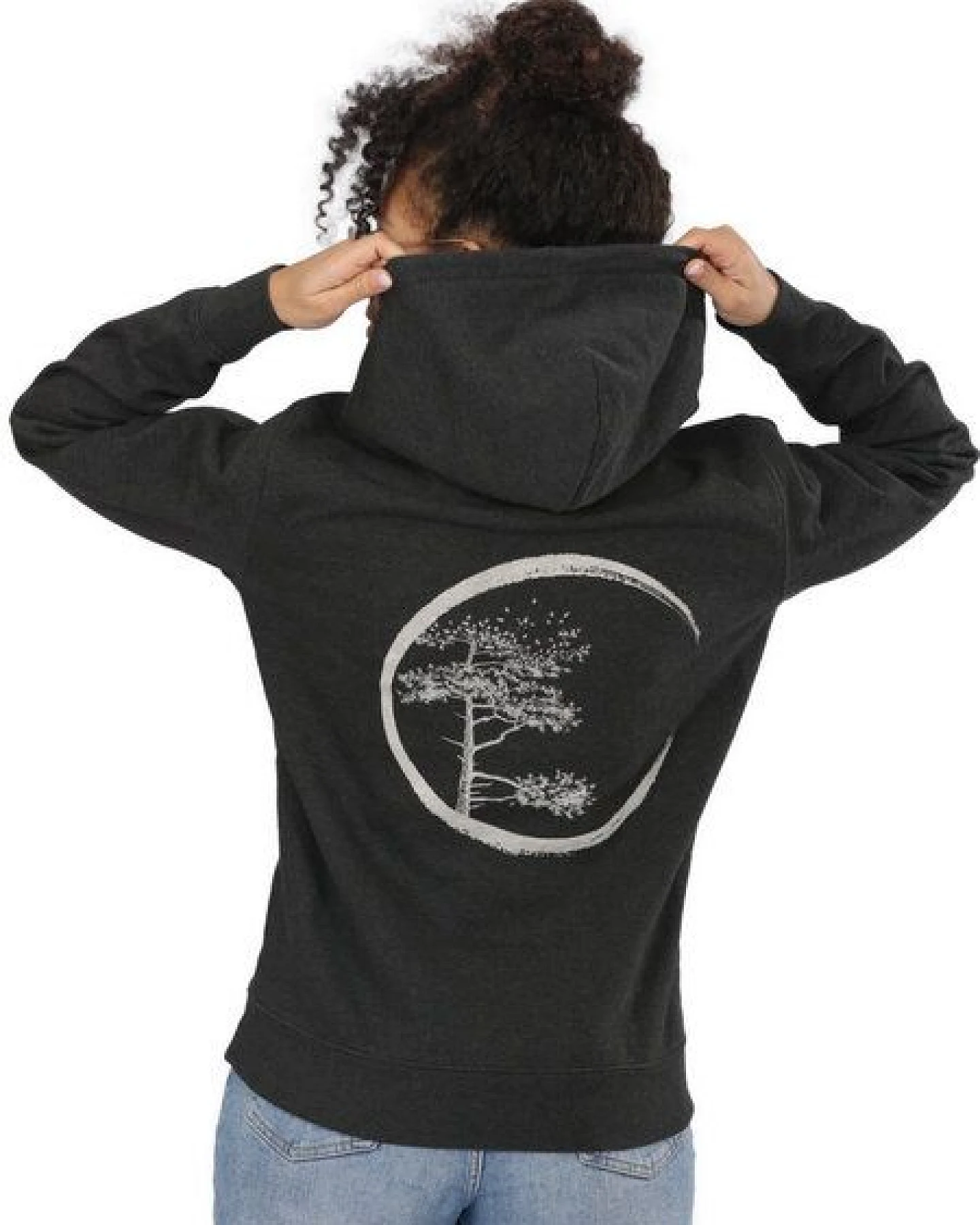 Life-Tree Organic Fairwear Hoodie Unisex Fairwear Organic Circle – Ansicht 4