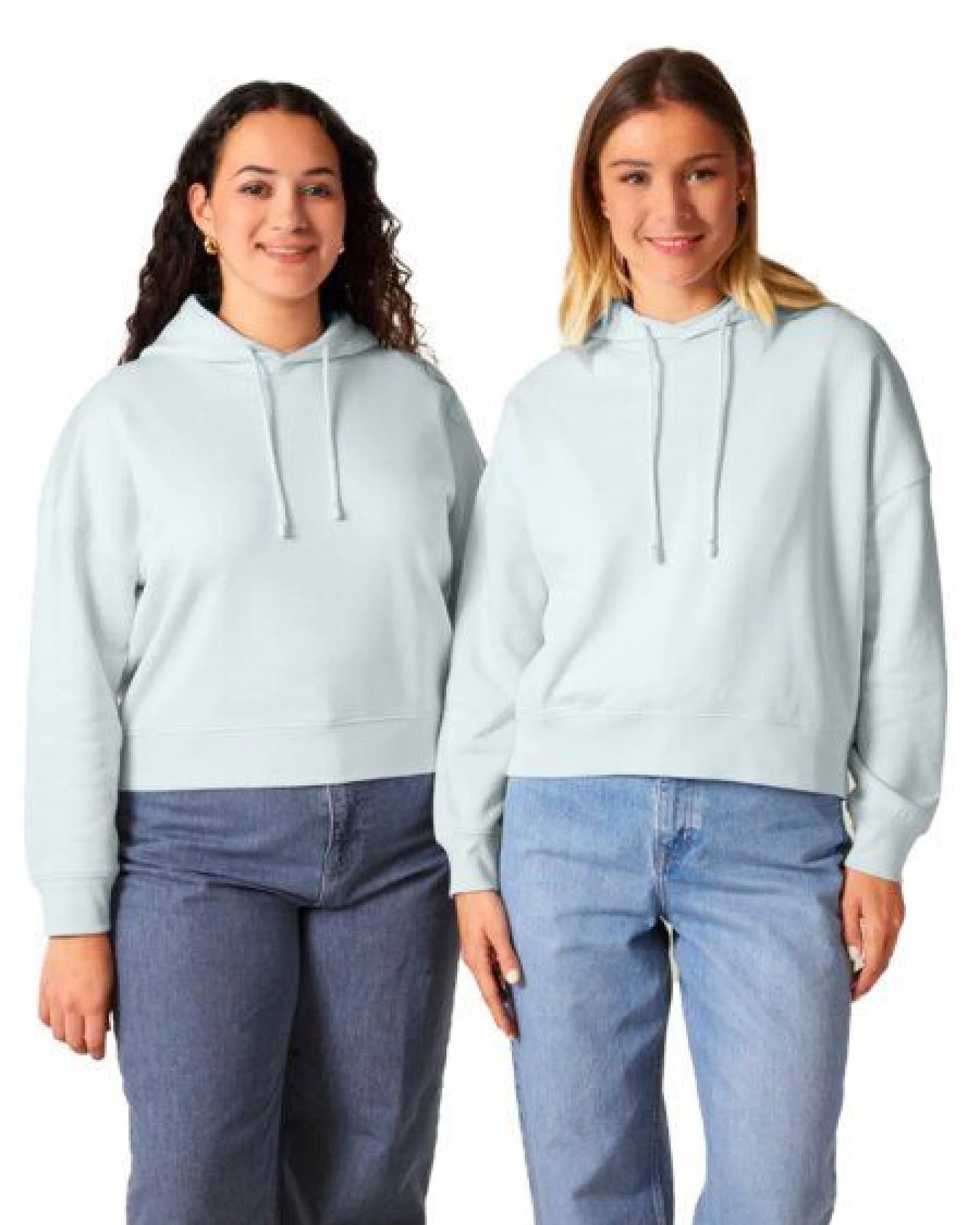 YTWOO Moderner Damen Oversized Drop-Shoulder Hoodie aus 100% Biobaumwolle – Ansicht 2