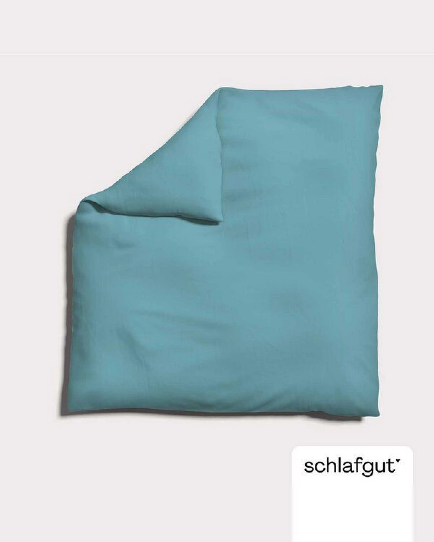 Schlafgut Bettdeckenbezug Knitted Jersey - 95% Biobaumwolle, 5% Elasthan - uni – Ansicht 3