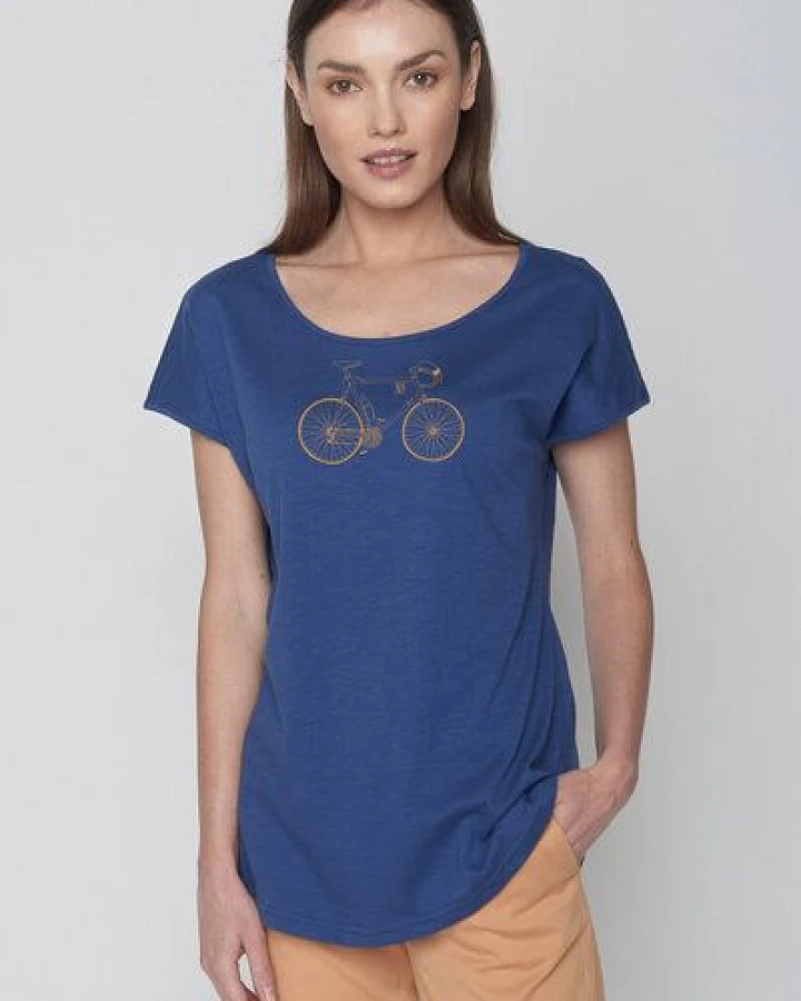 GREENBOMB Bike Classic Cool - Sportliches T-Shirt aus Bio-Baumwolle / hochwertiger Print / Fair & Vegan