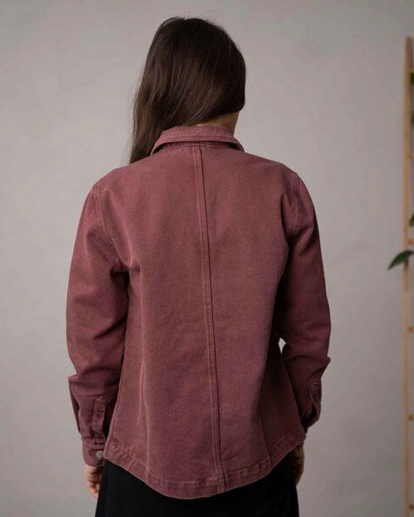 Vresh Clothing Valerie - Jeans Jacke aus Biobaumwolle – Ansicht 2