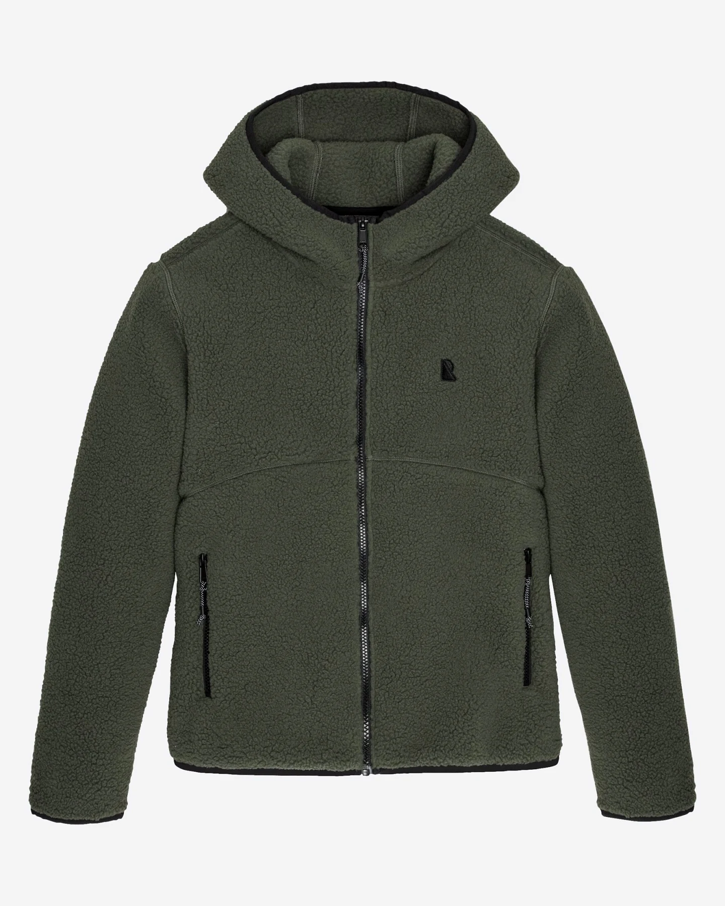 Recolution Damen vegan Jacke Alcea Dark Khaki – Ansicht 2