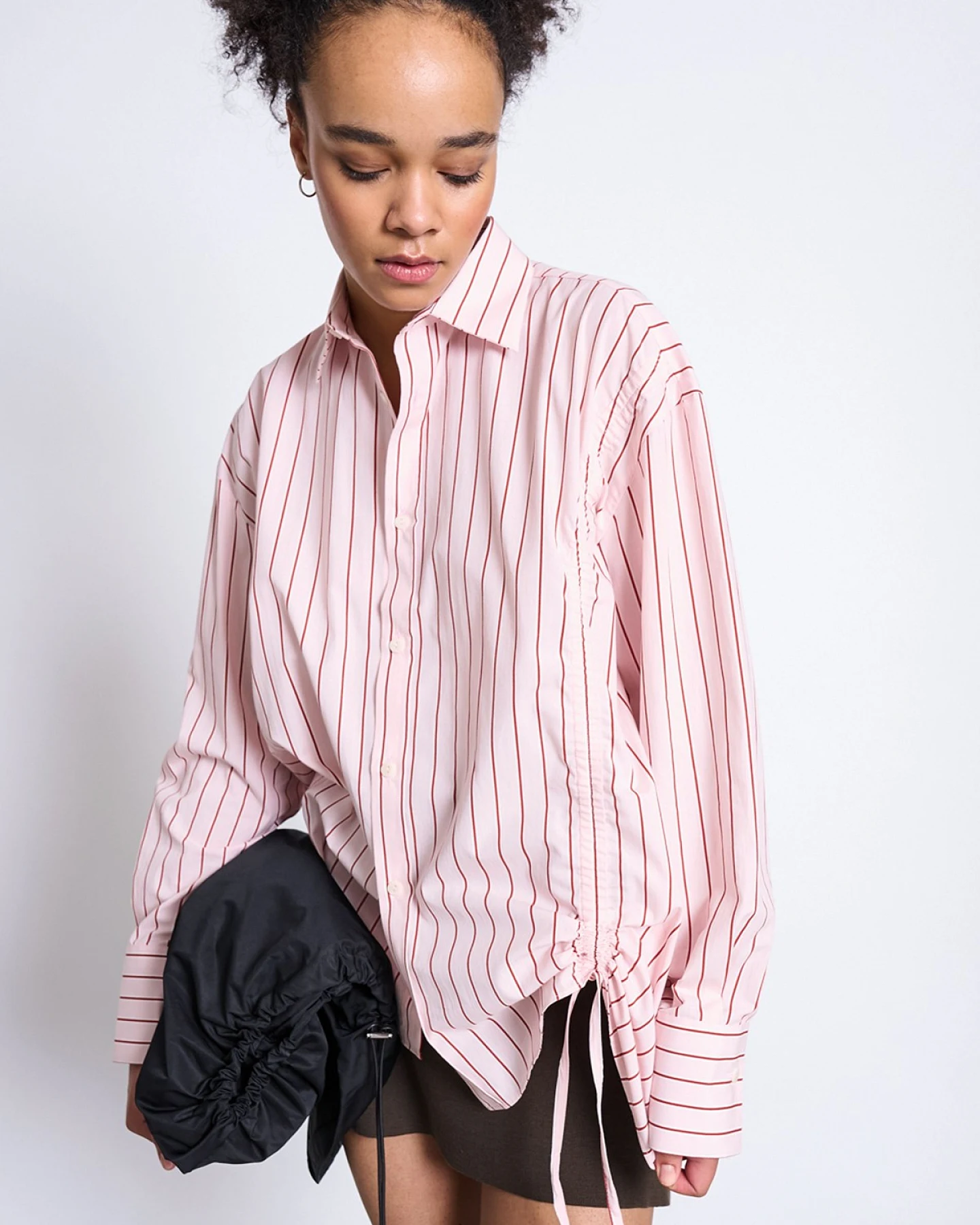 Bluse Ziba Striped Rosa – Ansicht 3