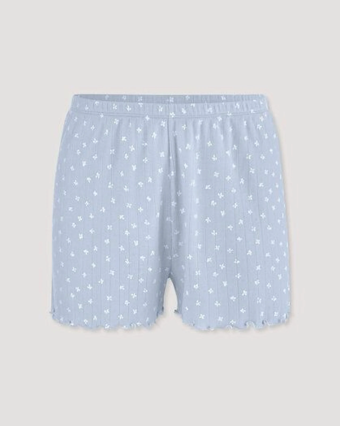 hessnatur Schlafshorts Regular PURE POINTELLE aus reiner Bio-Baumwolle – Ansicht 3