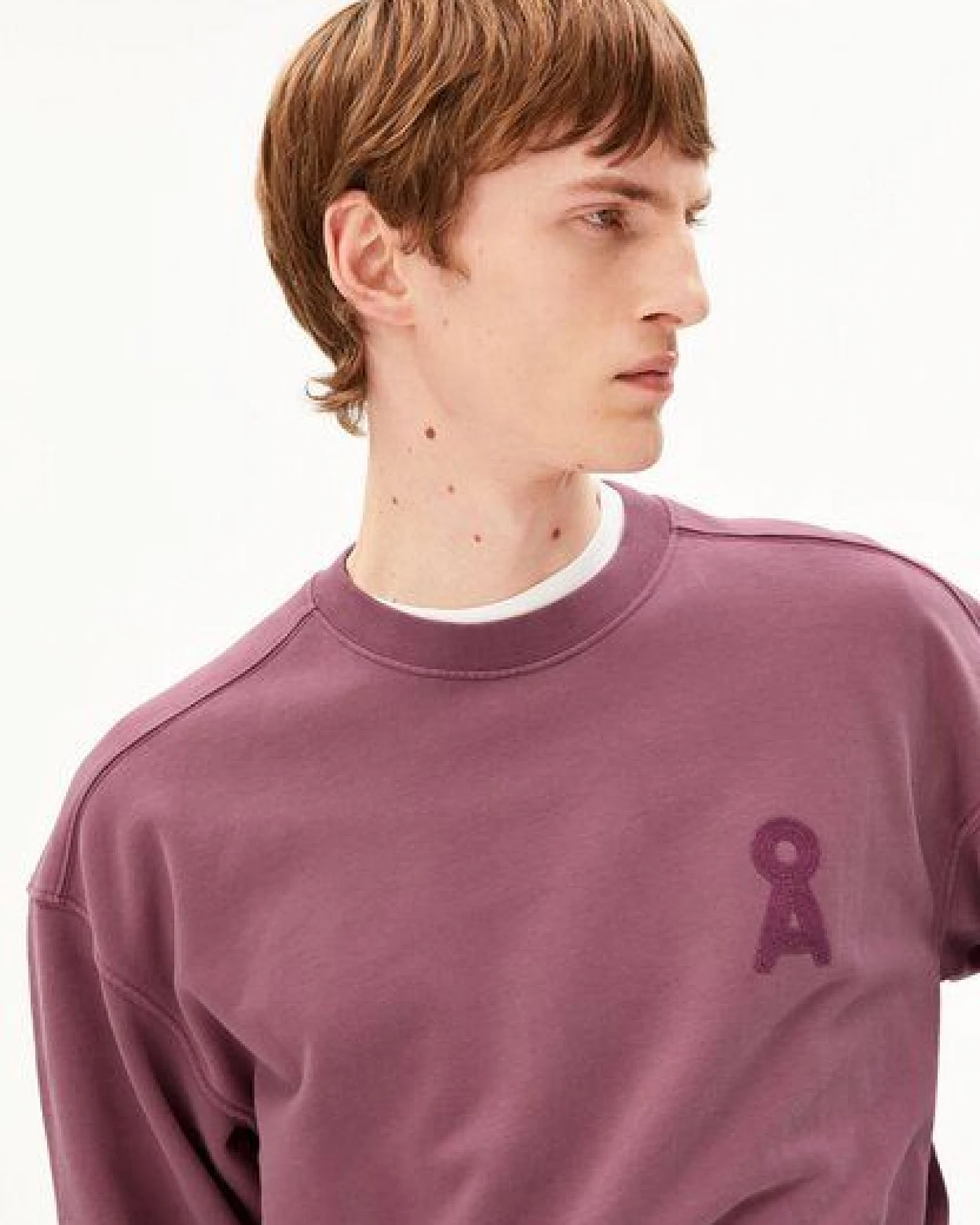 ARMEDANGELS ICONIC Å GMT DYE Herren Pullover aus Bio-Baumwolle – Ansicht 3