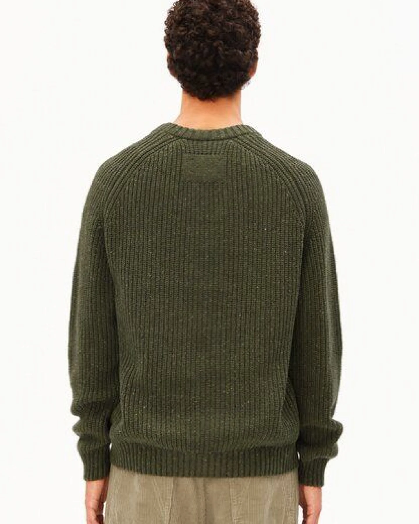 ARMEDANGELS KIAANO TWEED Herren Pullover aus recyclem Bio-Woll Mix – Ansicht 2