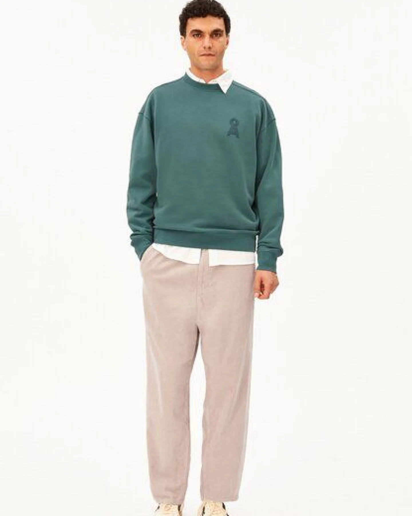 ARMEDANGELS ICONIC Å GMT DYE Herren Pullover aus Bio-Baumwolle – Ansicht 4