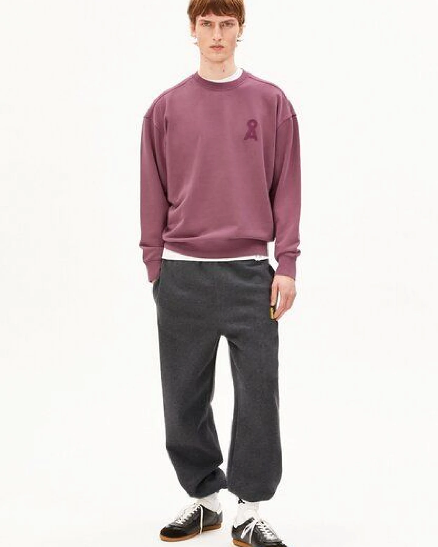 ARMEDANGELS ICONIC Å GMT DYE Herren Pullover aus Bio-Baumwolle – Ansicht 4