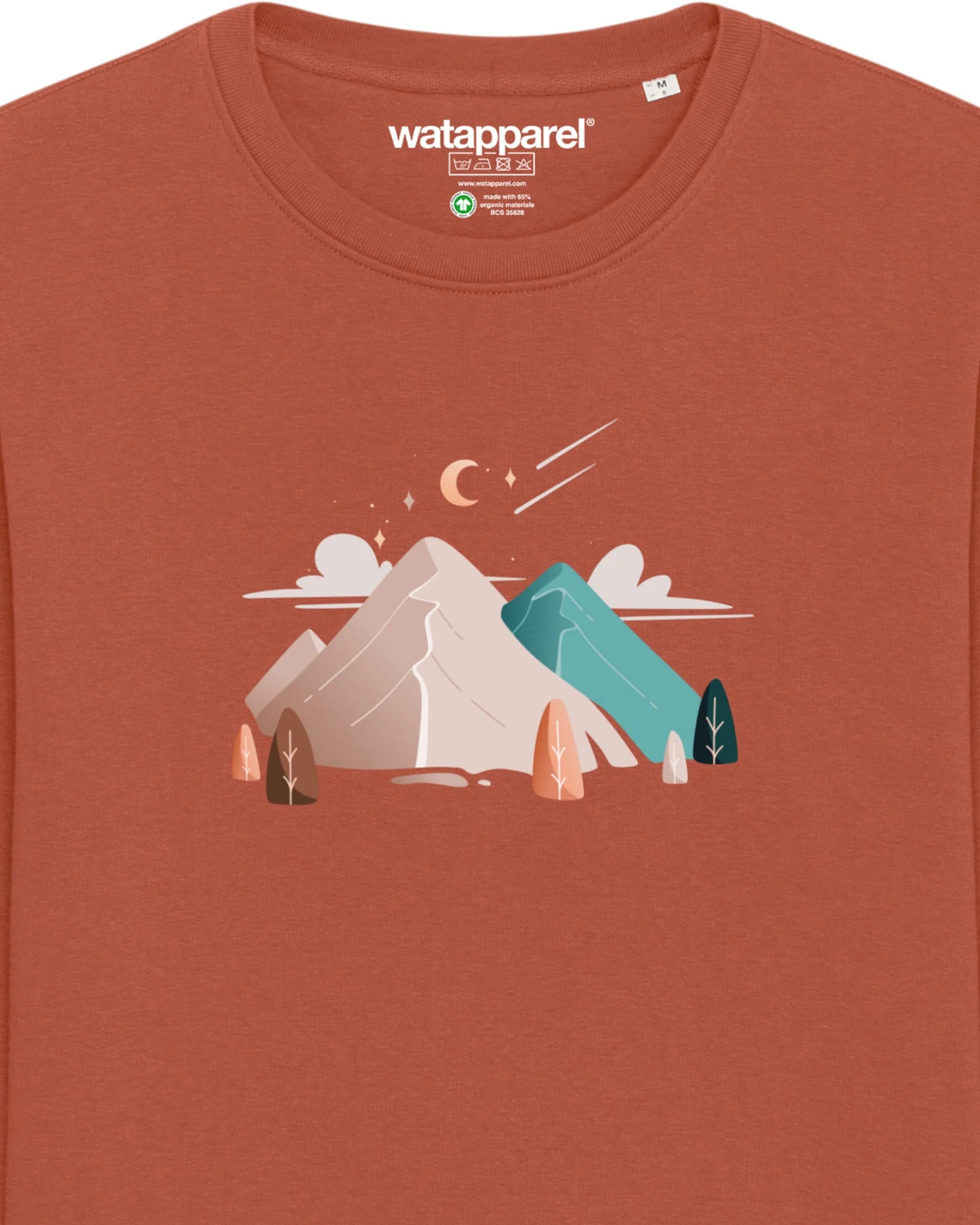 Watapparel Sweatshirt Night & Clouds – Ansicht 3