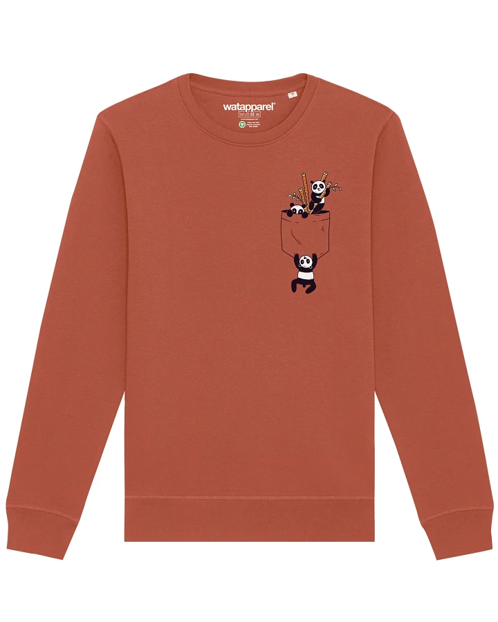 Watapparel Sweatshirt Pocket Pandas