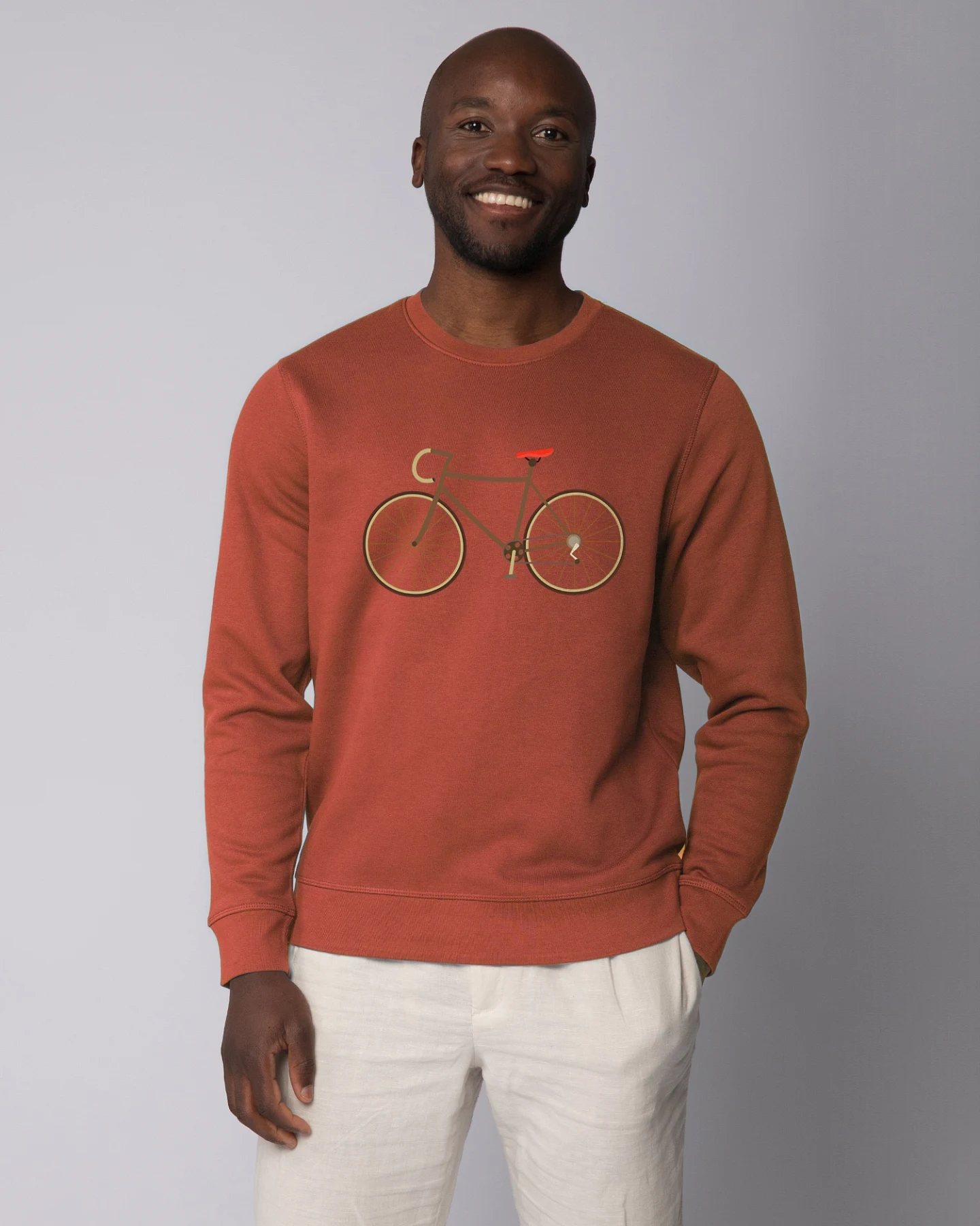 Watapparel Sweatshirt Fahrrad – Ansicht 2
