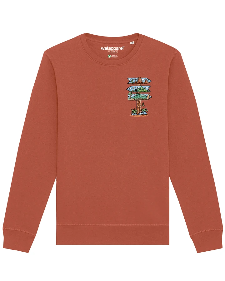 Watapparel Sweatshirt Adventure is everywhere