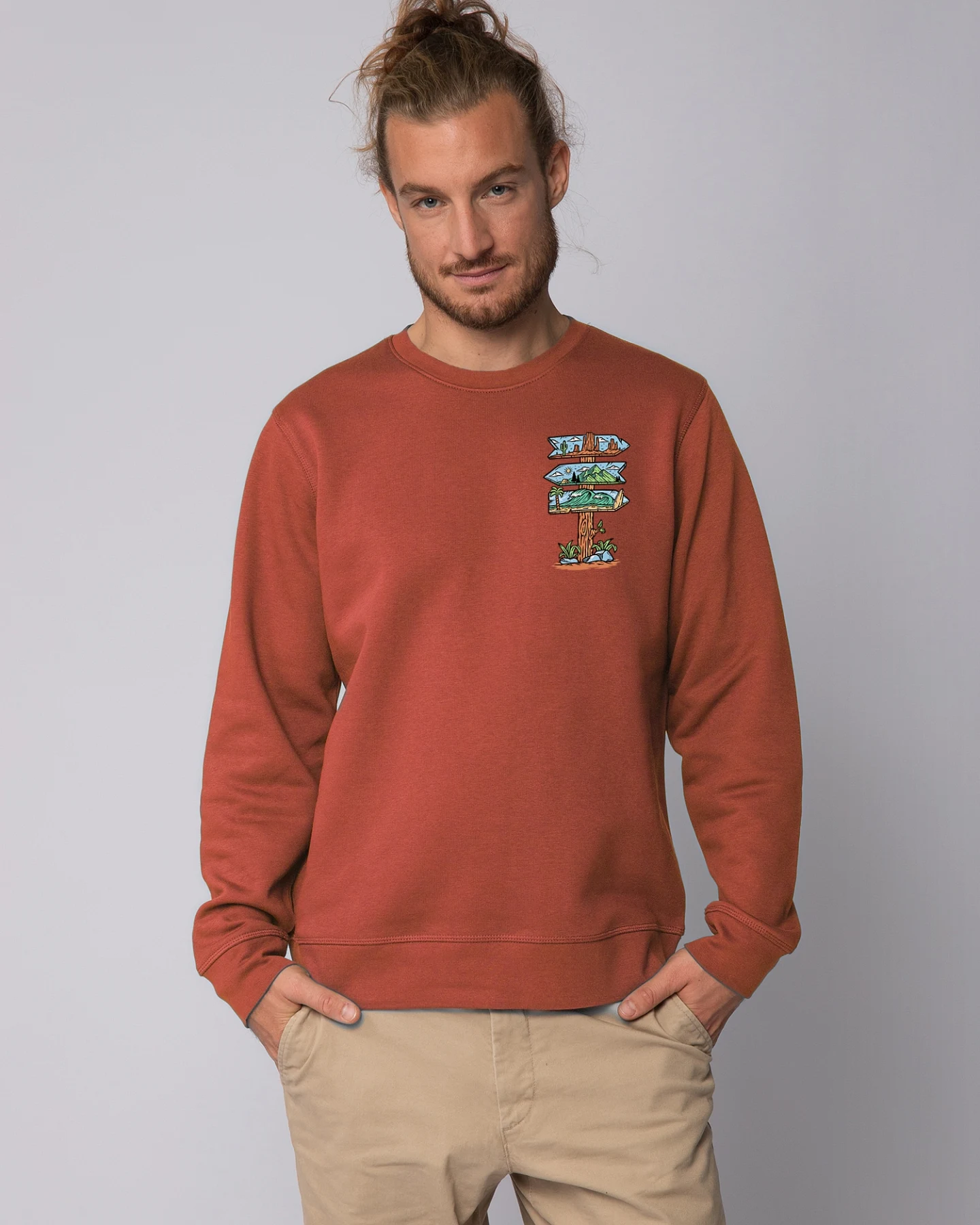 Watapparel Sweatshirt Adventure is everywhere – Ansicht 2