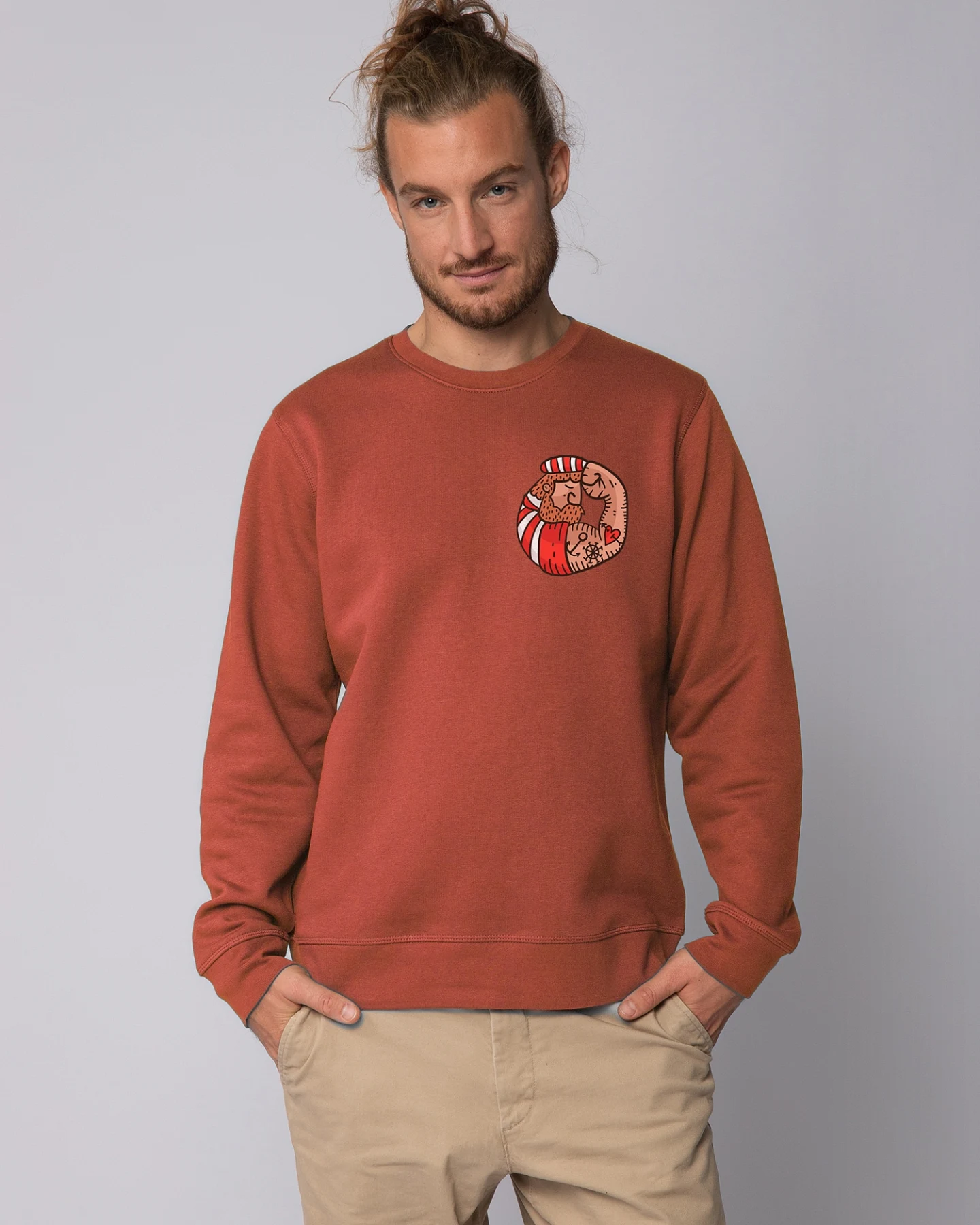Watapparel Sweatshirt Seemann – Ansicht 2
