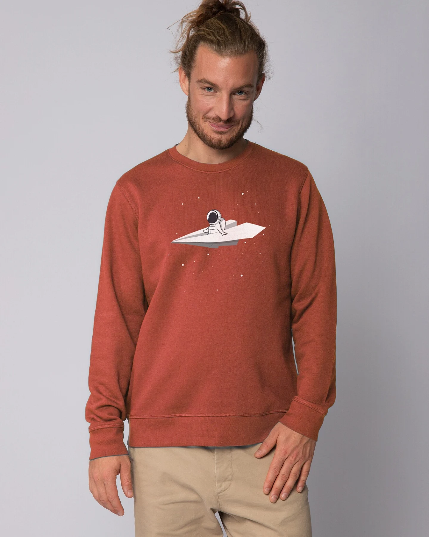 Watapparel Sweatshirt Fly me to the moon – Ansicht 2