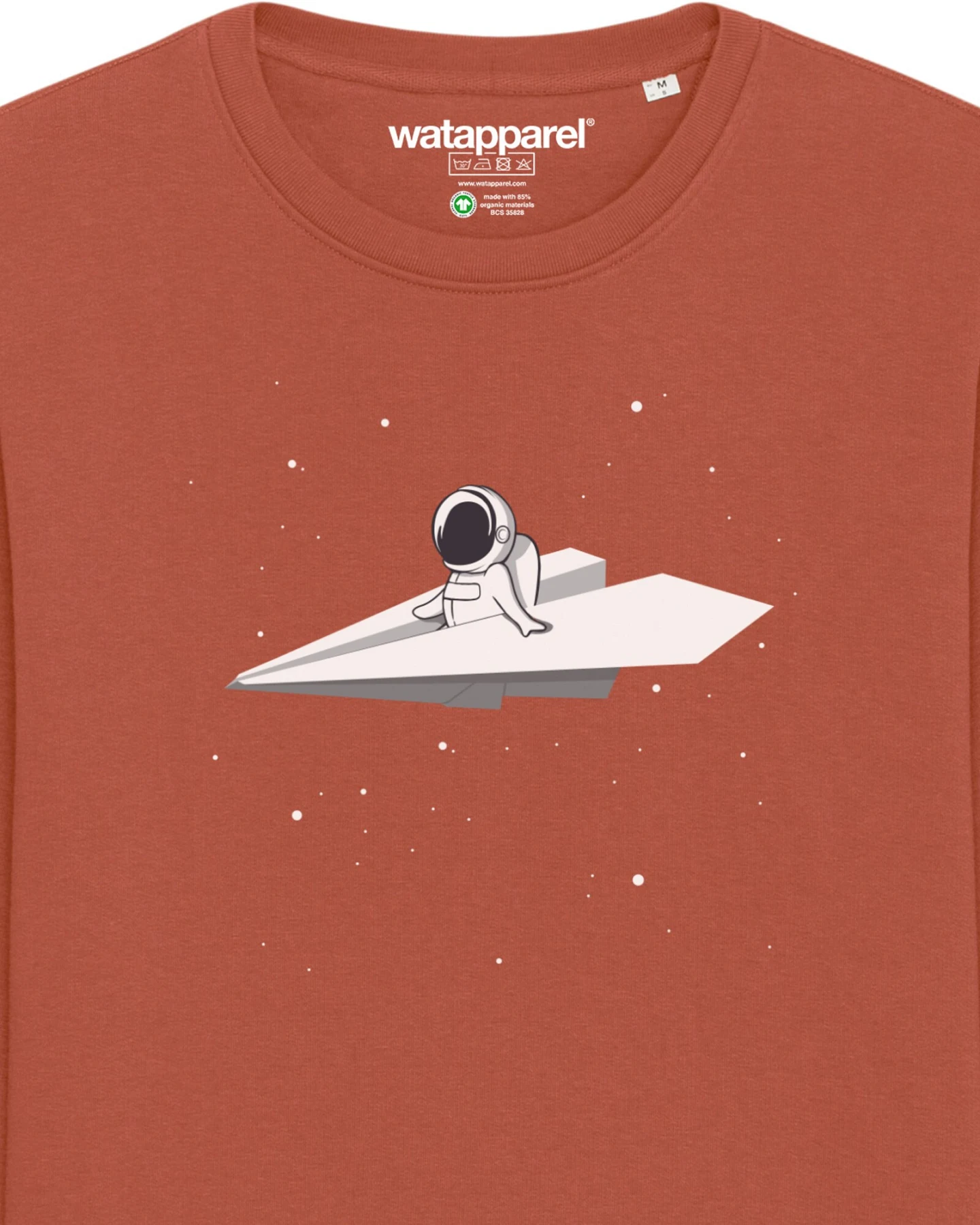 Watapparel Sweatshirt Fly me to the moon – Ansicht 3