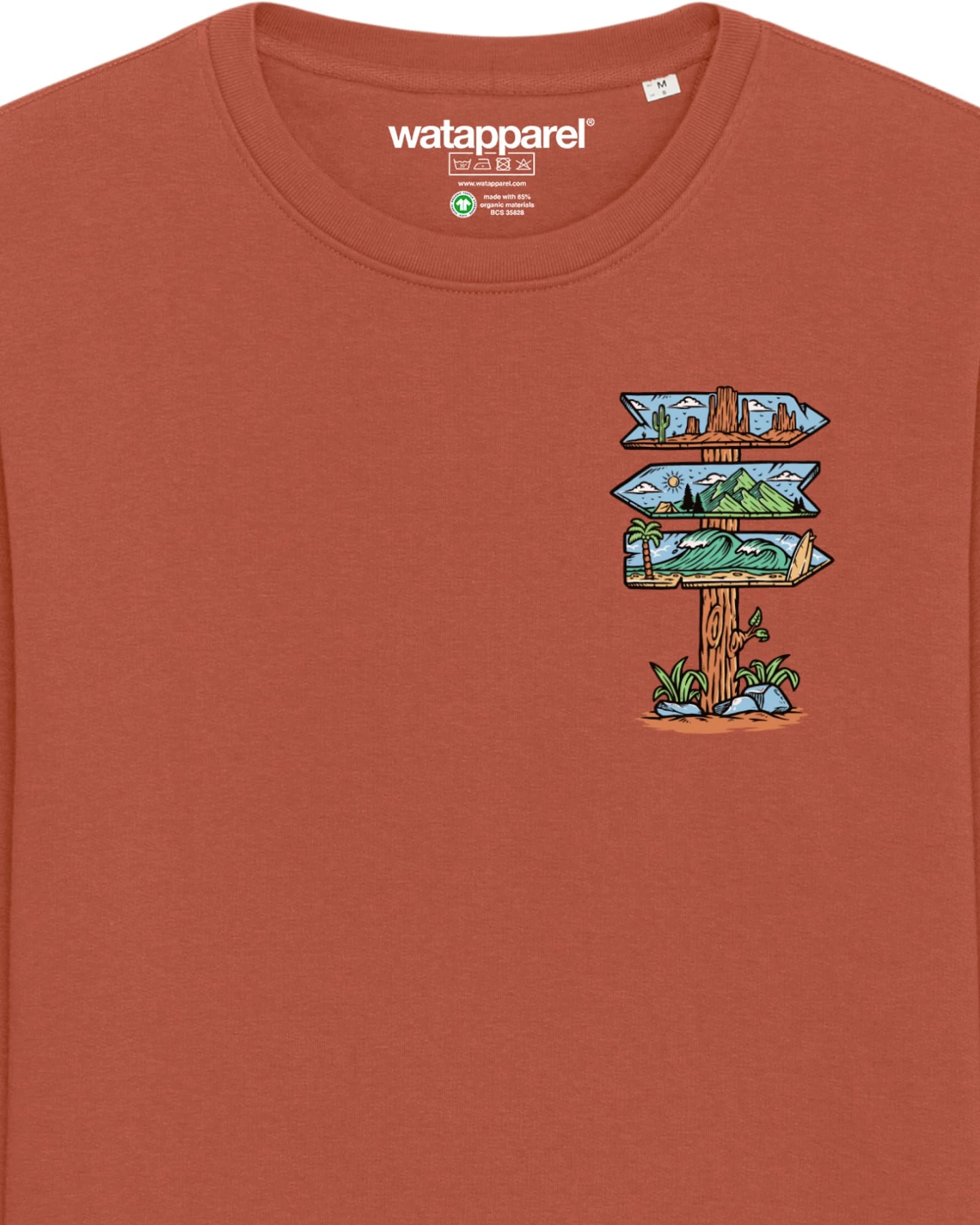 Watapparel Sweatshirt Adventure is everywhere – Ansicht 3