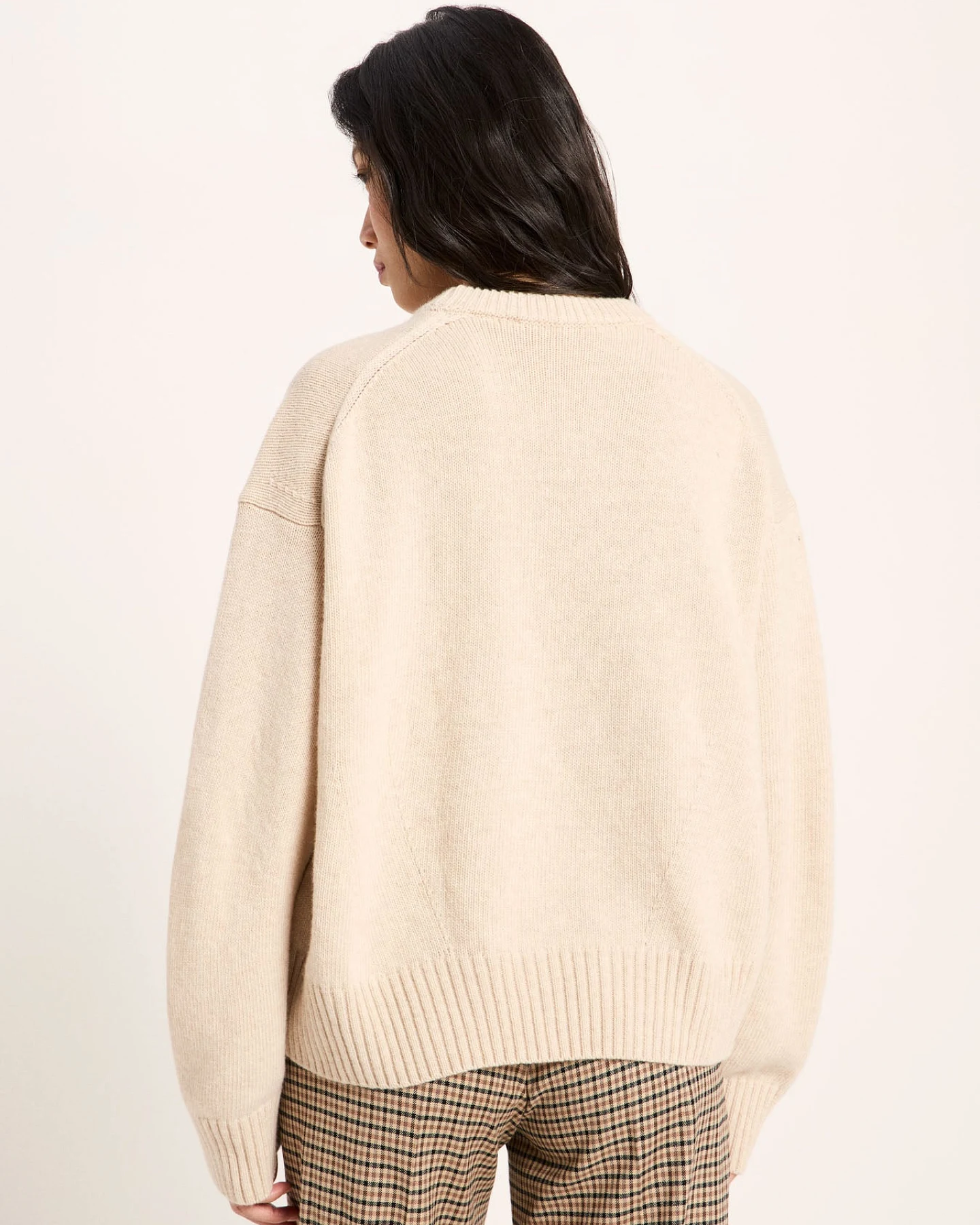 Oversized Rundhalspullover – Ansicht 6