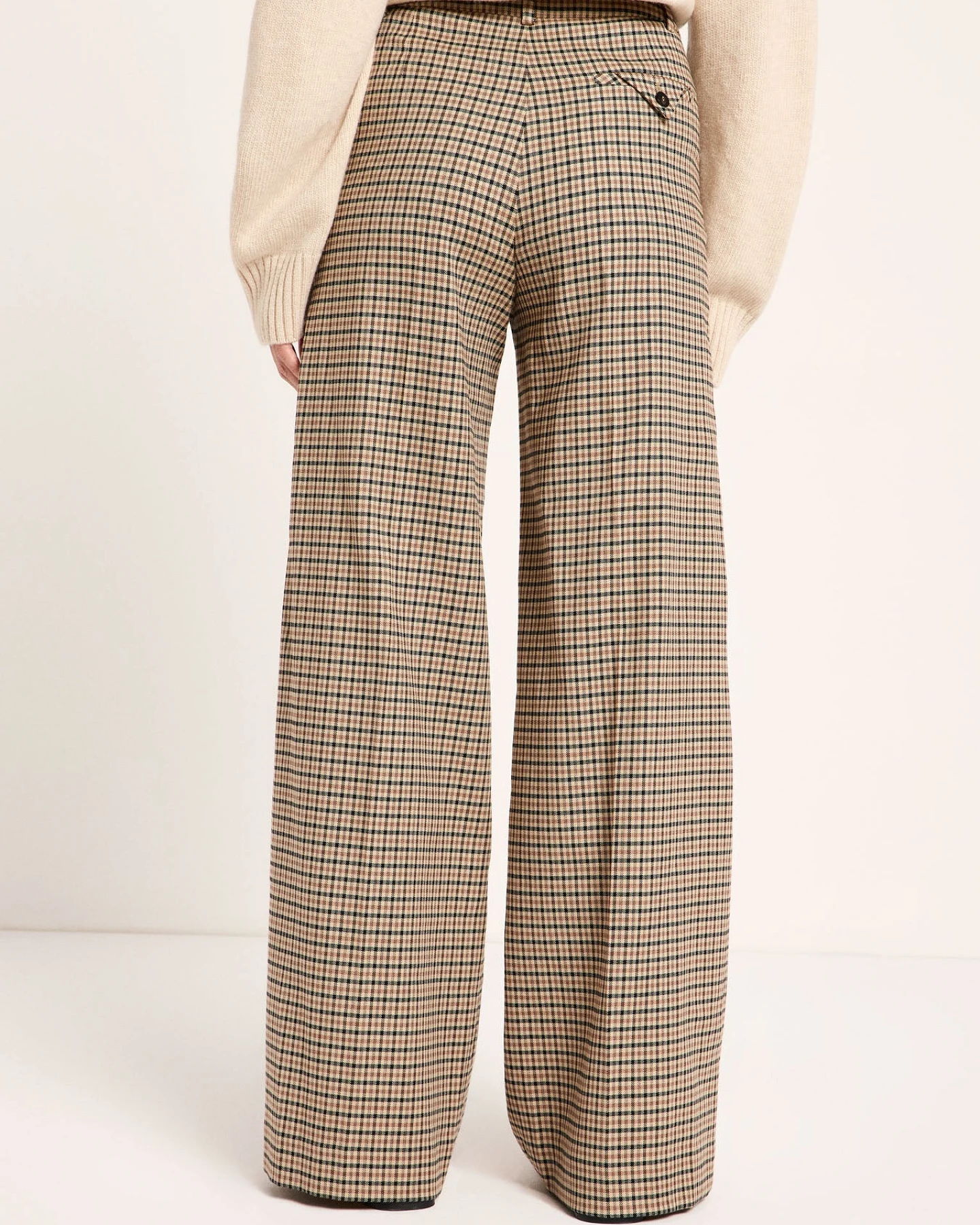 Vorbestellung - Karo Marlenehose – Ansicht 4