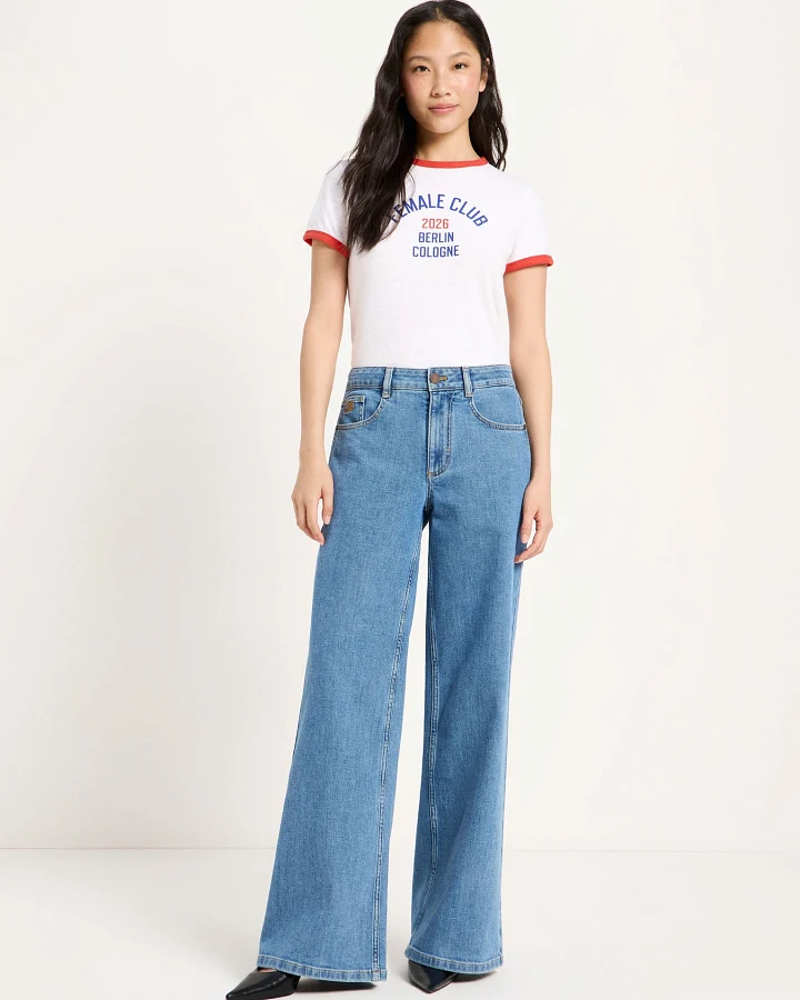 Wide Jeans "SALT" (GOTS)