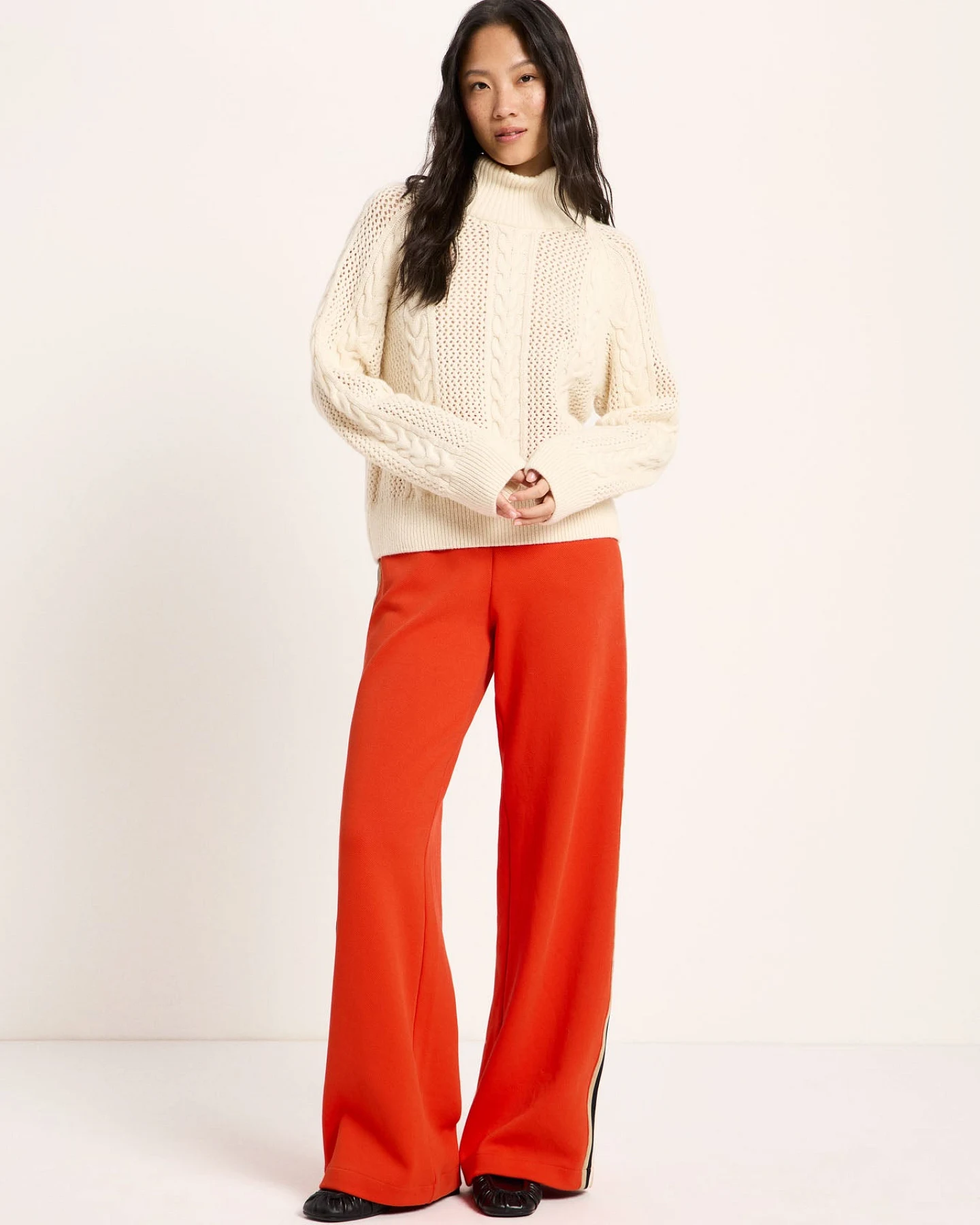 Zopf-Pullover (GOTS) – Ansicht 3