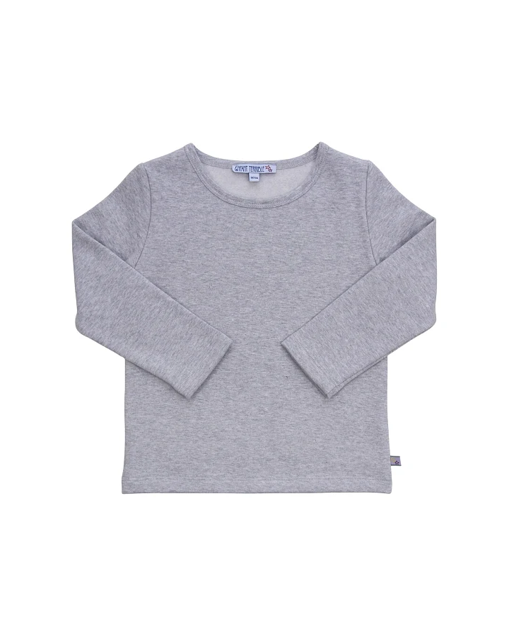Thermo Shirt greymelange 86/92