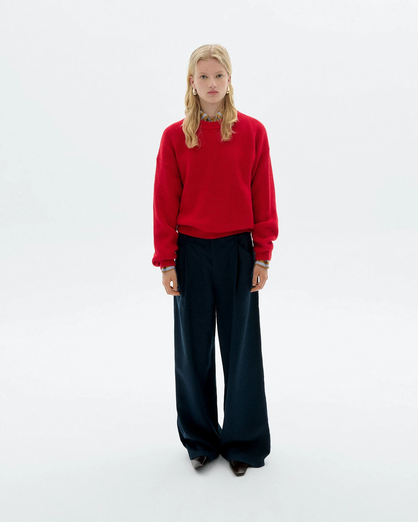 Thinking MU Damen vegan Pullover Carmen Rot – Ansicht 2