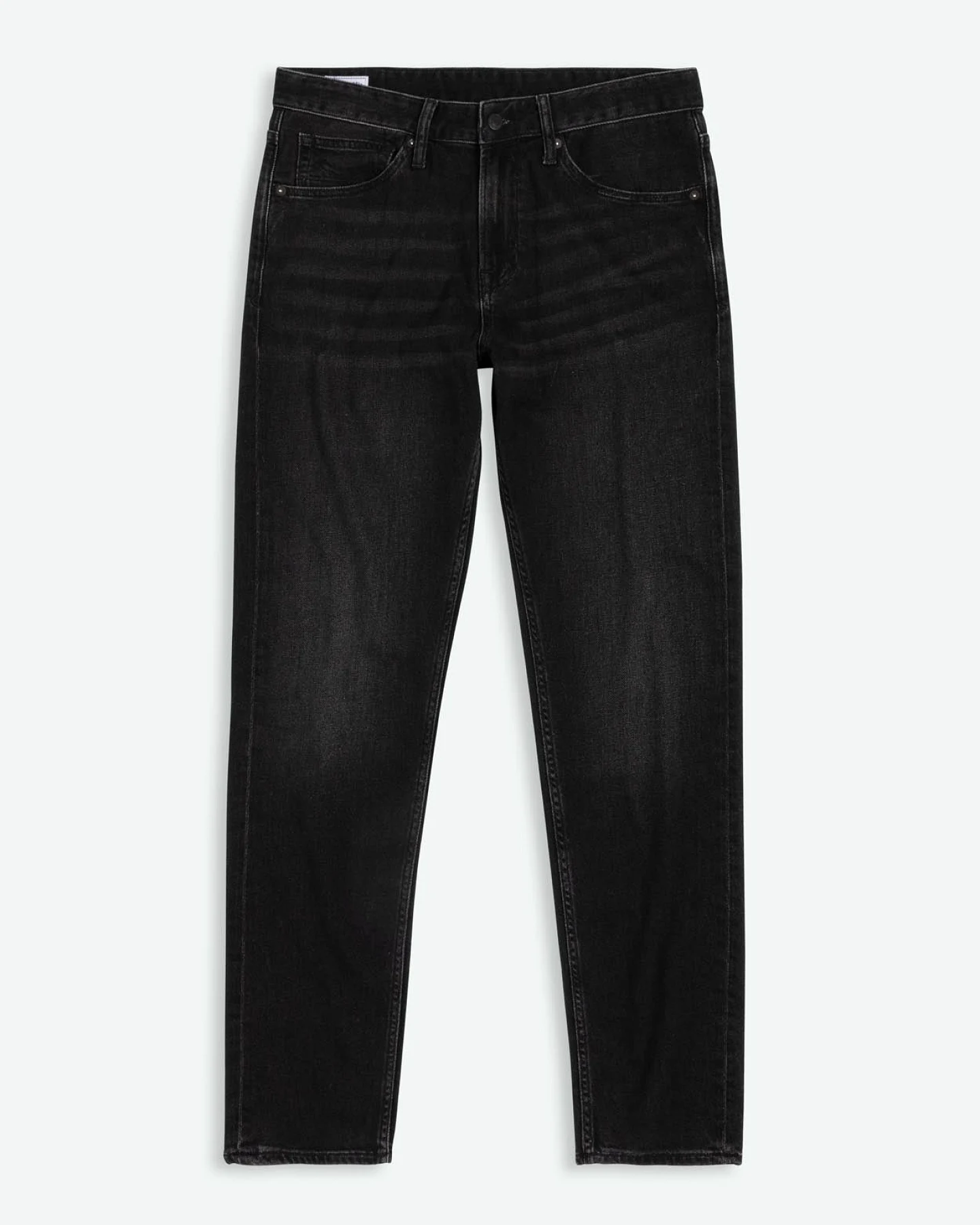 Kings of Indigo Herren vegan Jeans Addo Schwarz – Ansicht 2