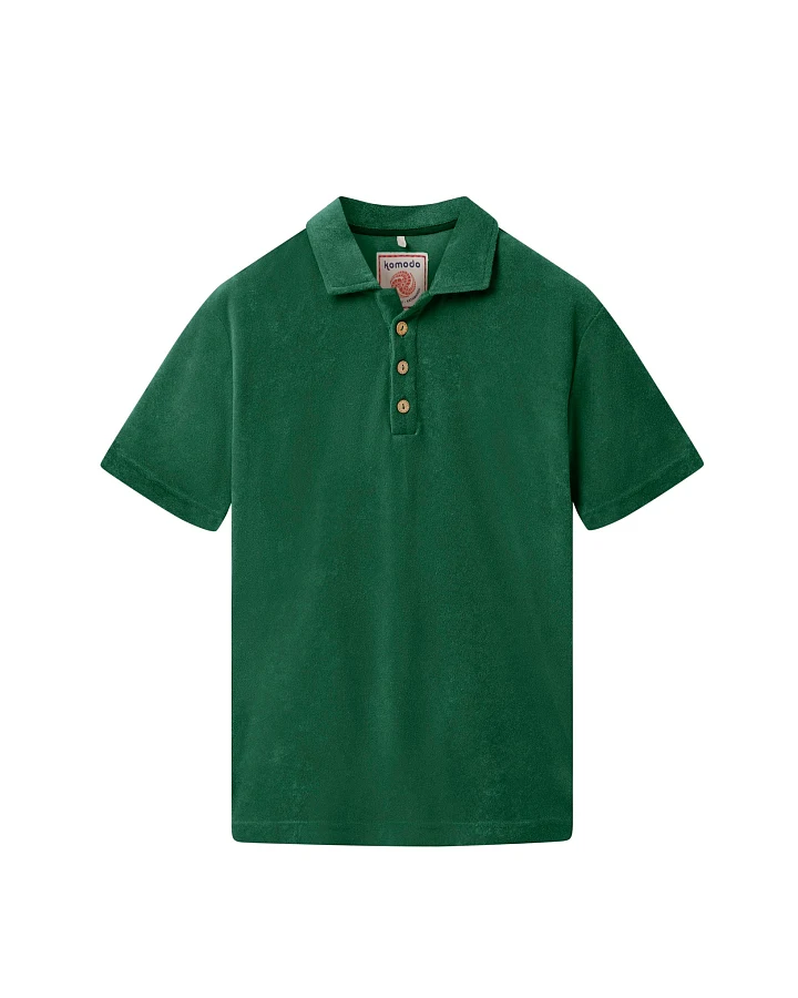 KOMODO Herren vegan Poloshirt Ollie Dschungel Grün