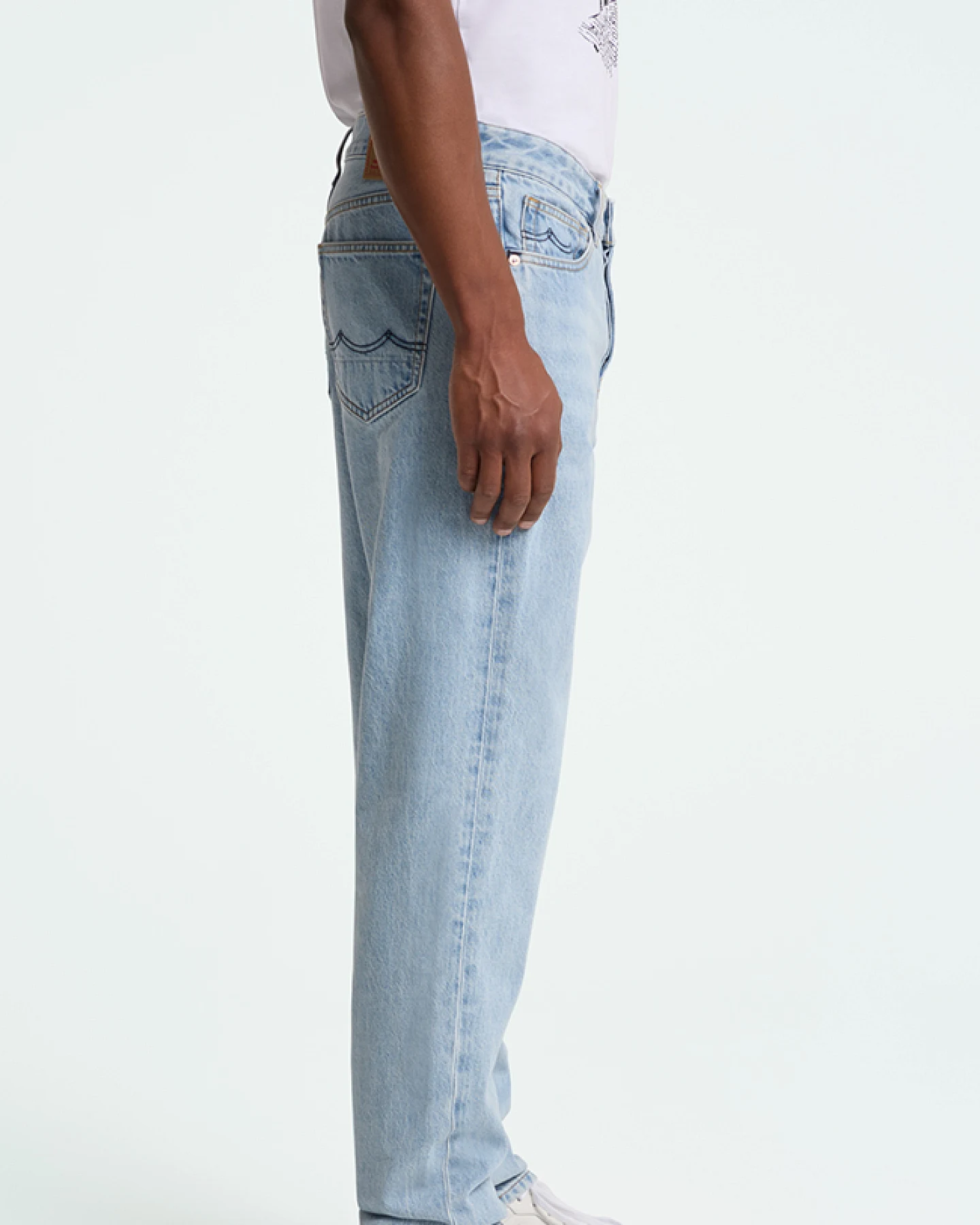 Kings of Indigo Herren vegan Jeans Sushan Blue Reef – Ansicht 2