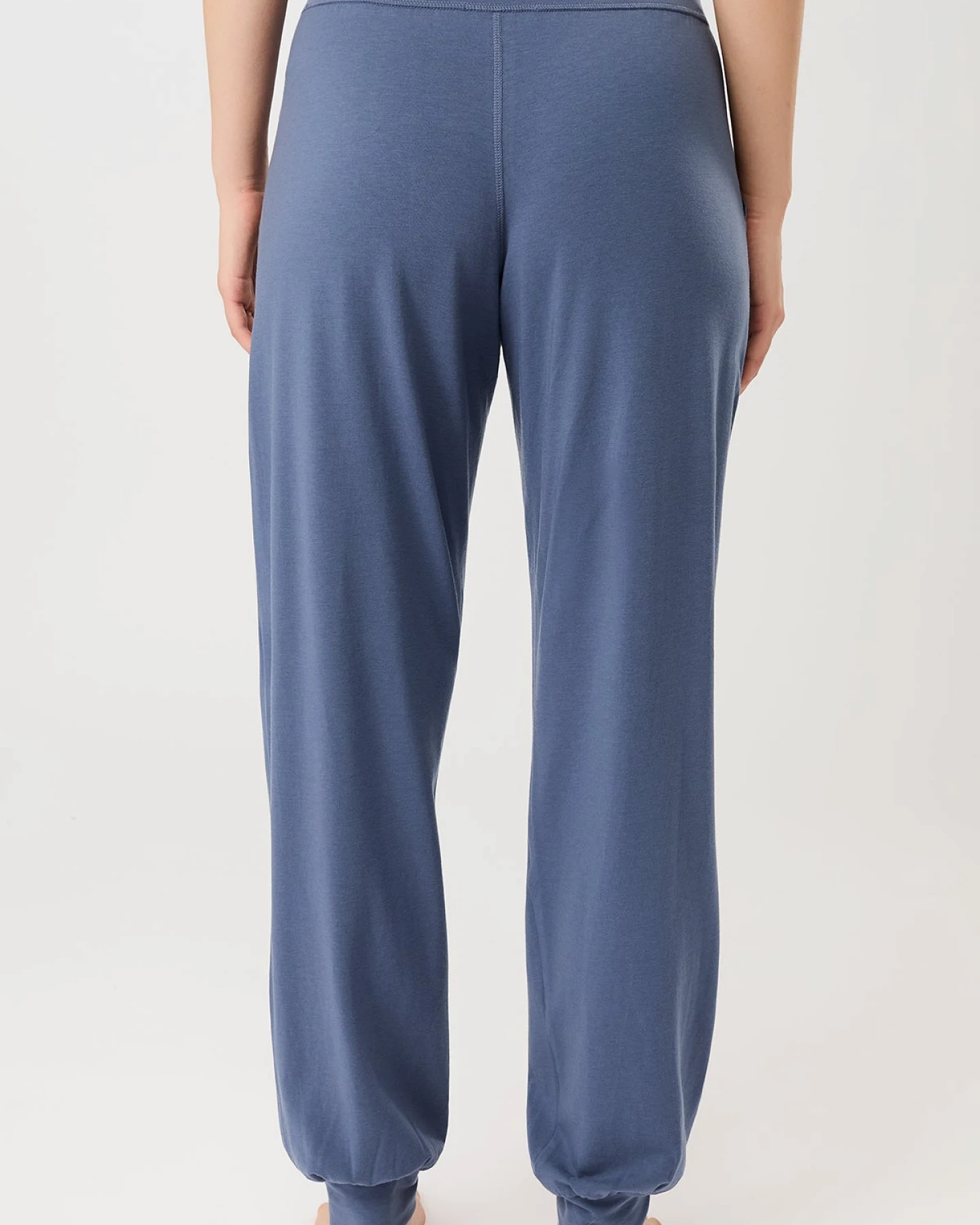 MANDALA Damen vegan Hose Die N.Y. Eclipse Blau – Ansicht 2