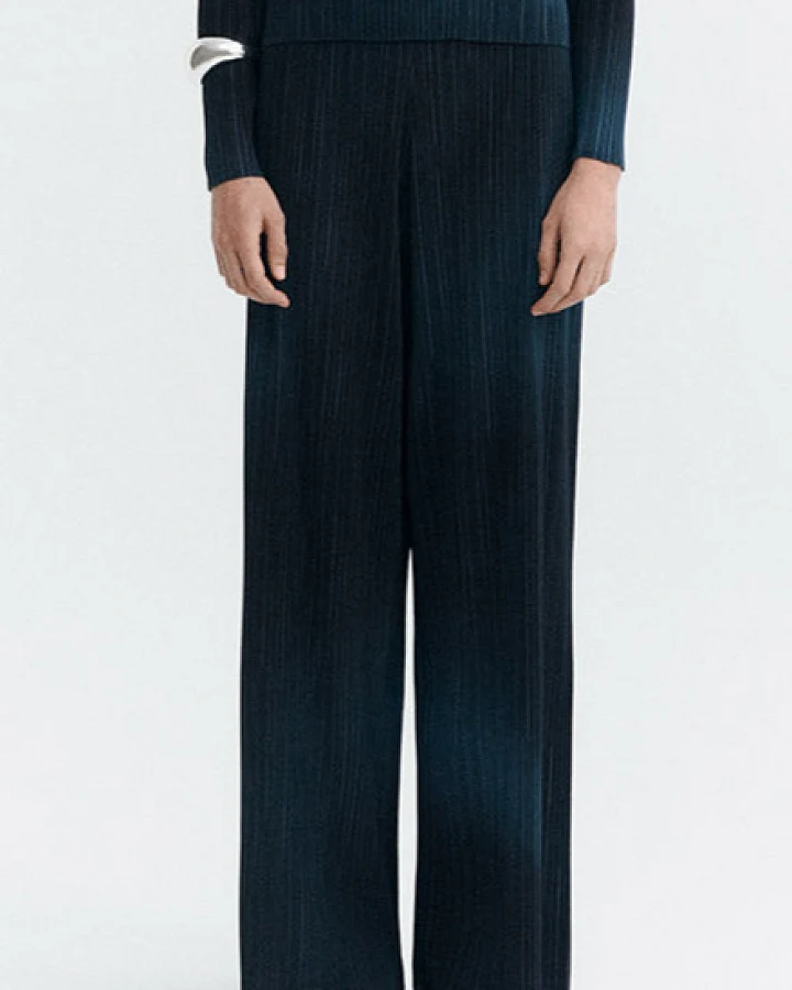 Thinking MU Damen vegan Hose Whisper In Maro Blau