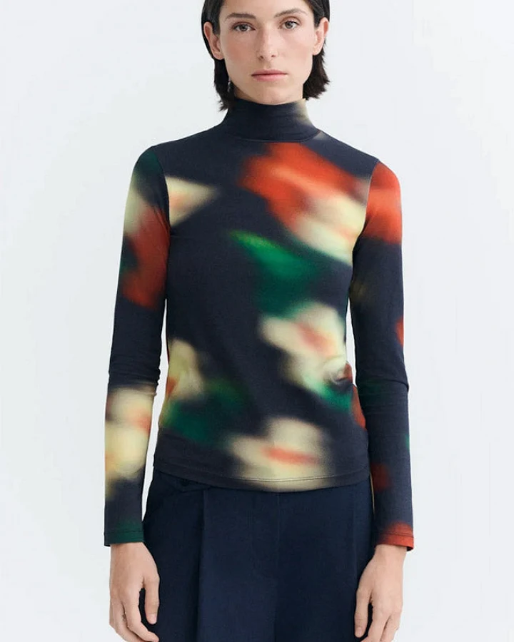 Thinking MU Damen vegan Top Ellen Bloom