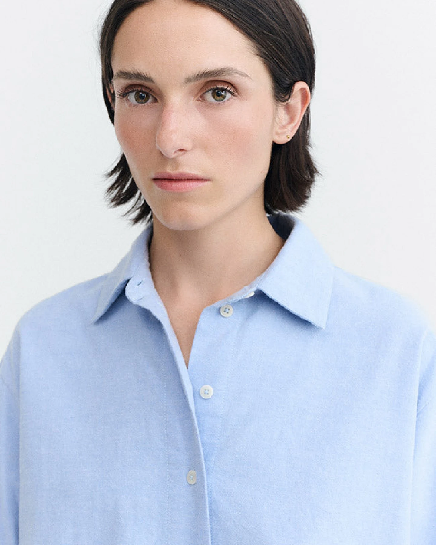 Thinking MU Damen vegan Bluse Manuela Hellblau – Ansicht 2