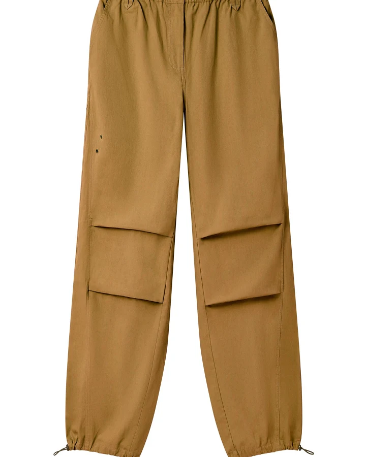 KOMODO Damen vegan Hose Safari Kamelbraun