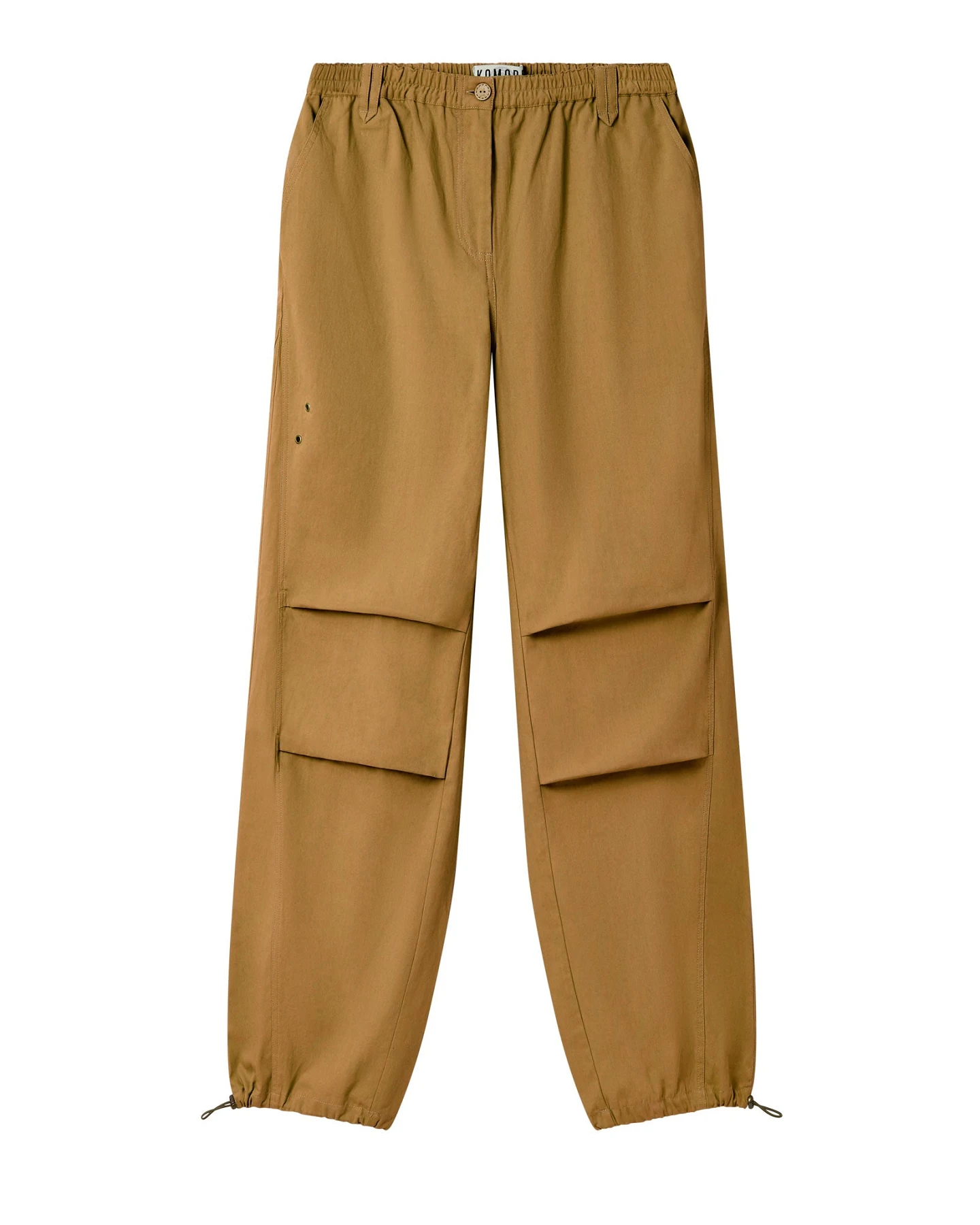 KOMODO Damen vegan Hose Safari Kamelbraun – Ansicht 2