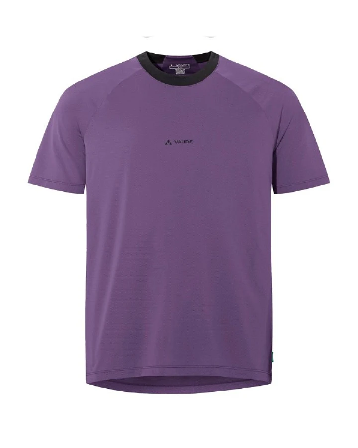 Vaude - Loamer Shirt Back Print - Radtrikot Gr S lila