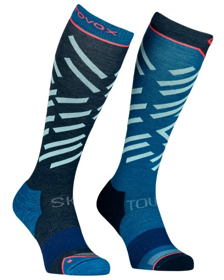 Ortovox - Women's Ski Tour Long Socks - Skisocken Gr 35-38 blau