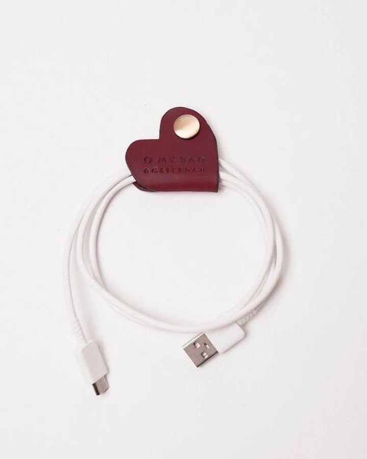 O MY BAG Heart-Taco, Kabel-Organisier-Herzchen