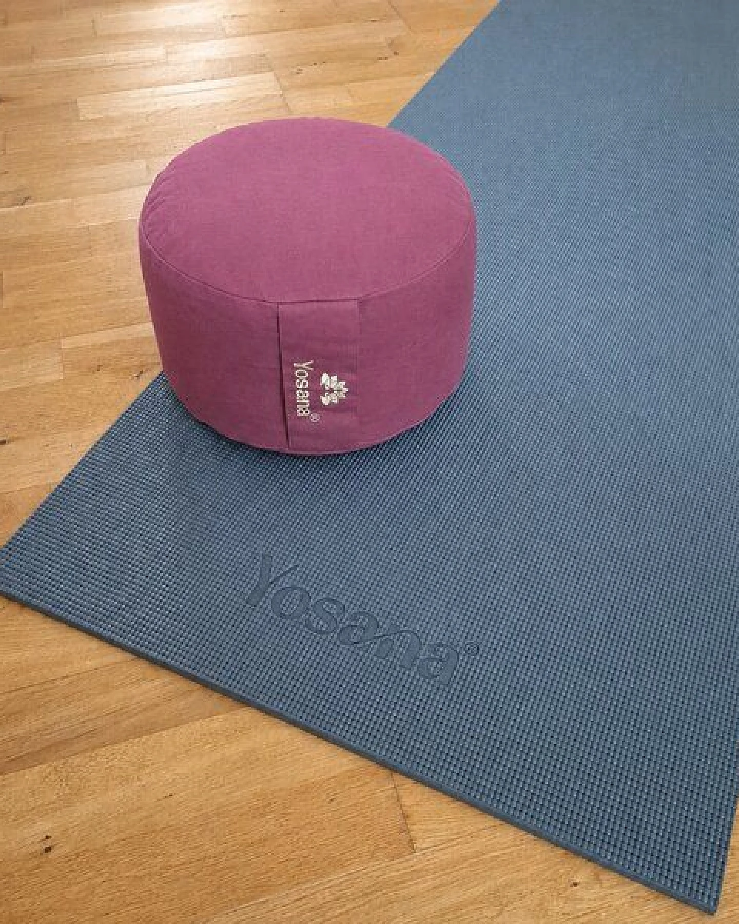 Yosana Yogakissen rund, Meditationskissen 30x15cm – Ansicht 4