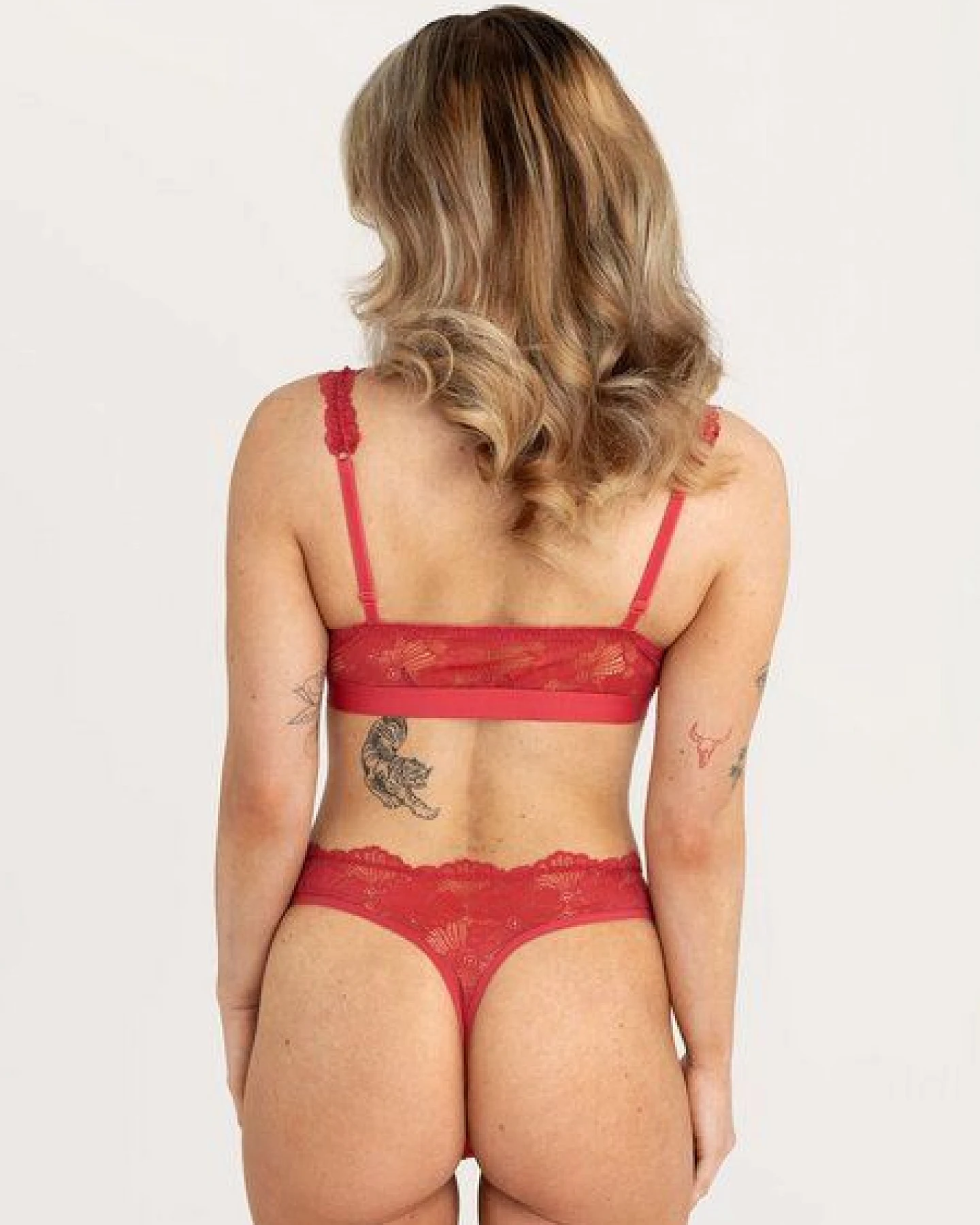erlich textil Classy Lace Bralette, bügelloses Bustier mit Spitze aus weichem recyceltem Polyamid, made in Europe – Ansicht 4