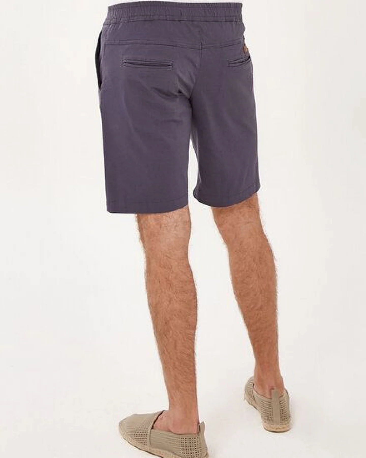 ORGANICATION Chino-Shorts aus Bio-Baumwolle mit elastischem Bund – Ansicht 4
