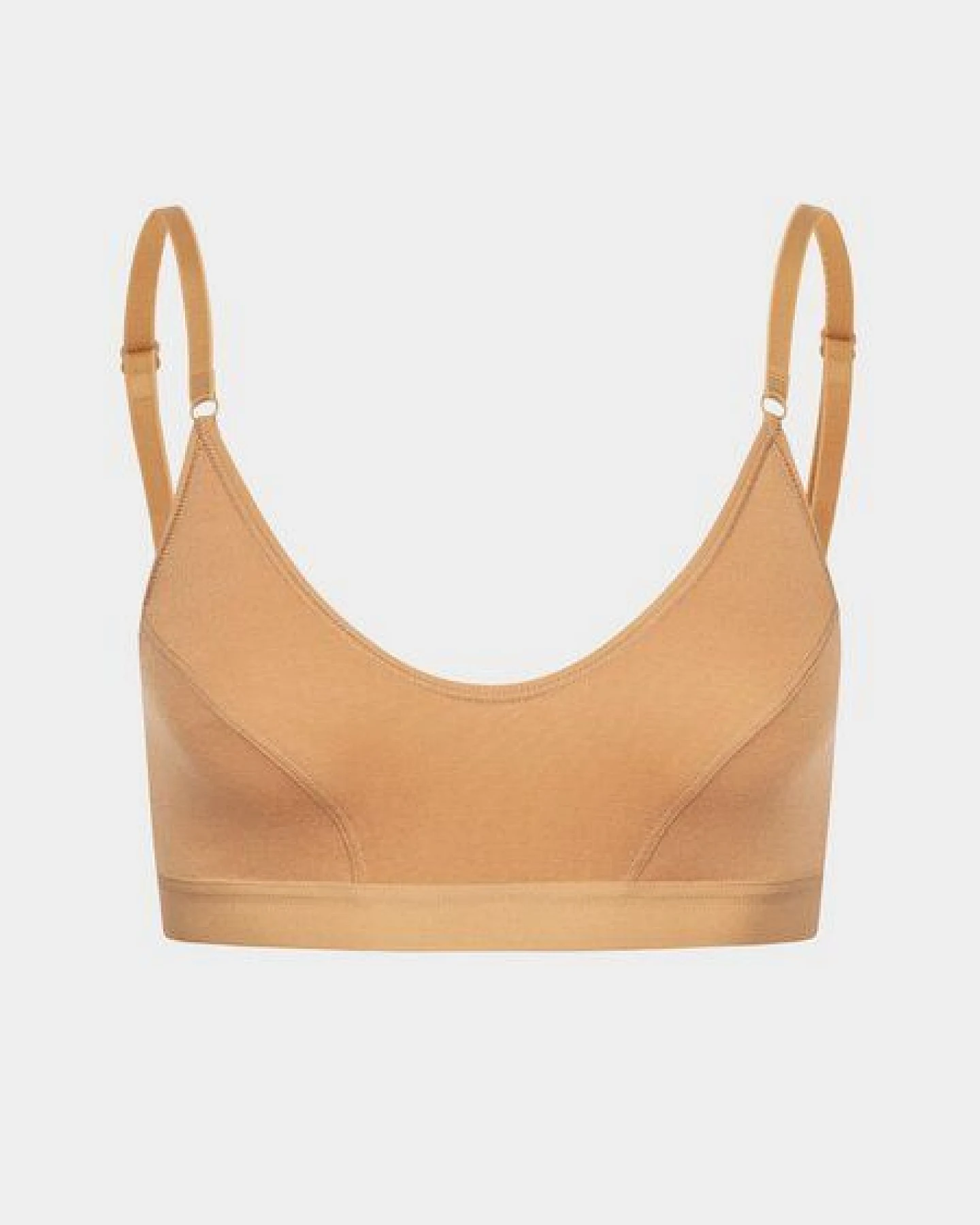 erlich textil Edith bügelloses Bustier aus weichem Modal, made in Europe – Ansicht 3