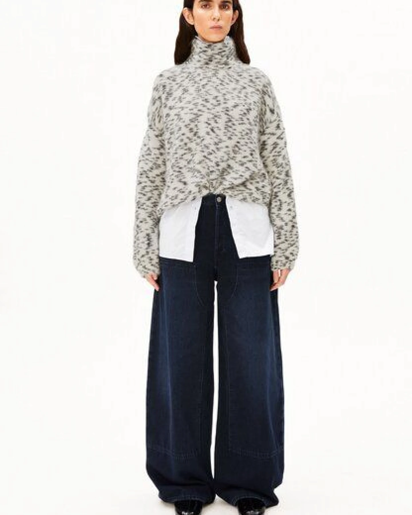 ARMEDANGELS DOTS Damen Strickpullover aus Woll-Mohair-Mix – Ansicht 4