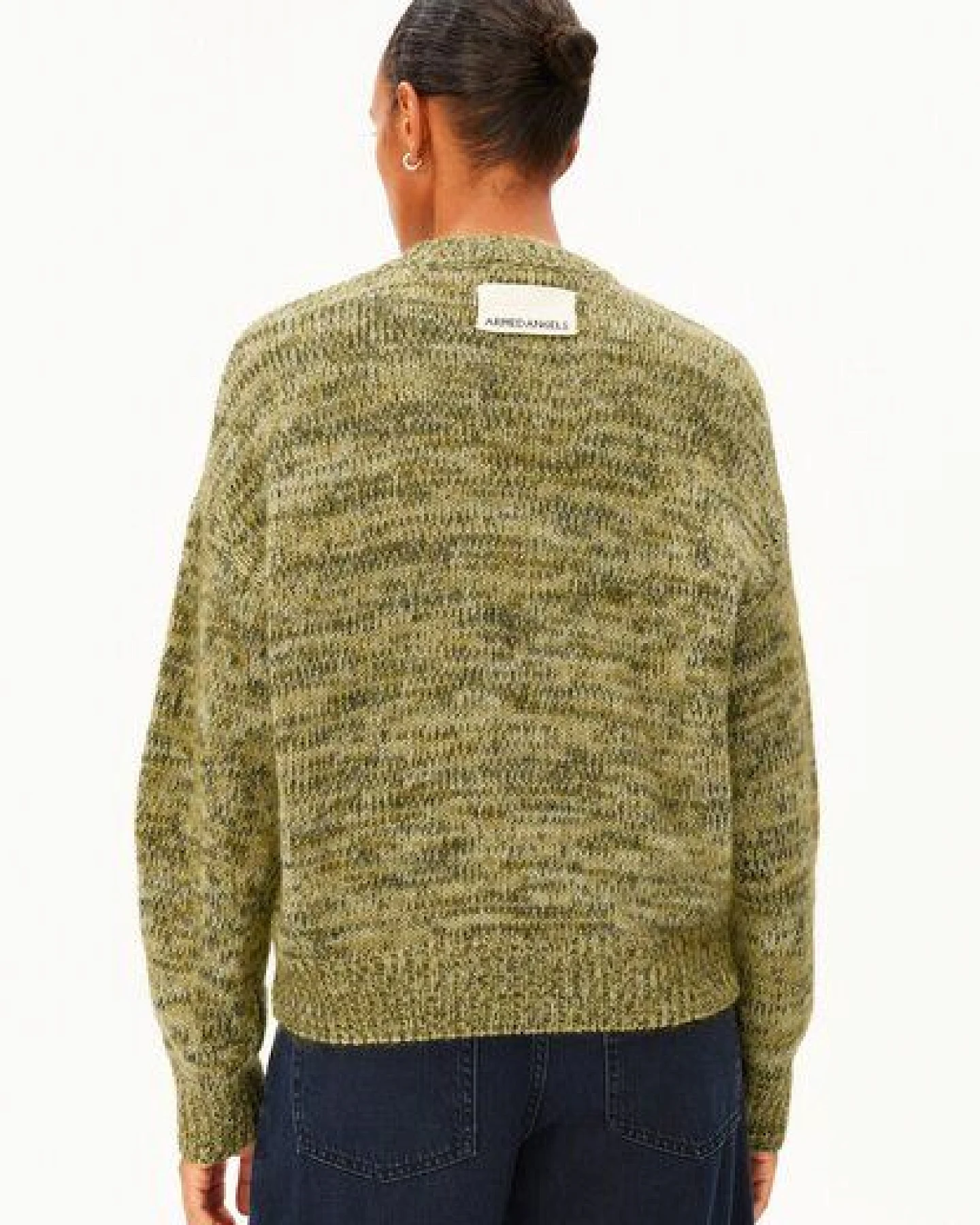 ARMEDANGELS MOULINÉ BRUSHED Damen Strickpullover aus Mohair-Woll Mix – Ansicht 2